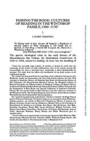 Passing the book: cultures of reading in the Winthrop family, 1580–1730 <span class="translation_missing" title="translation missing: it.hyrax.homepage.admin_sets.thumbnail">Thumbnail</span>